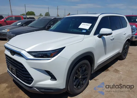 2025 Toyota Grand Highlander Limited from USA, damaged, VIN 5TDAAAA59SS025108